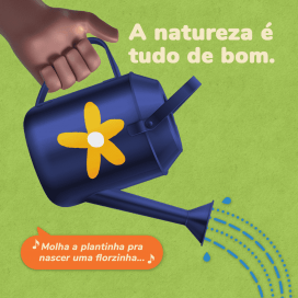A natureza é tudo de bom pro seu nenê