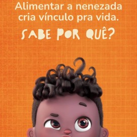 Alimentar a nenezada cria vínculo pra vida.