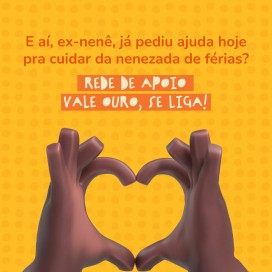 Rede de apoio vale ouro!